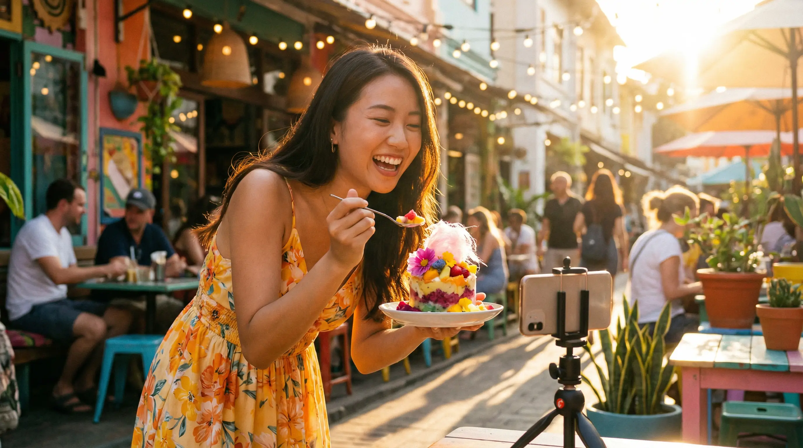 妖精视频美食探店视频